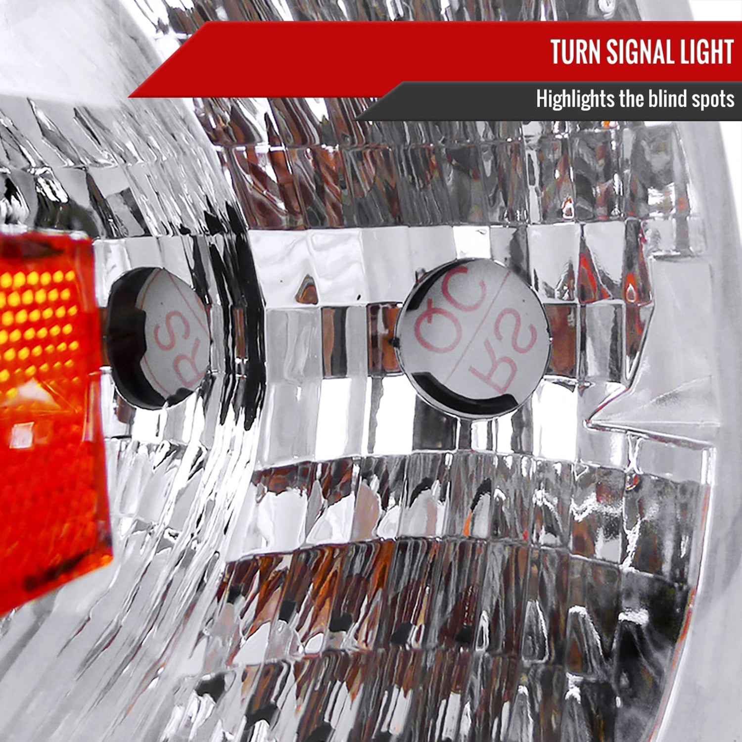 1994-2001 Dodge RAM 1500 2500 3500 Factory Headlights Chrome/Clear