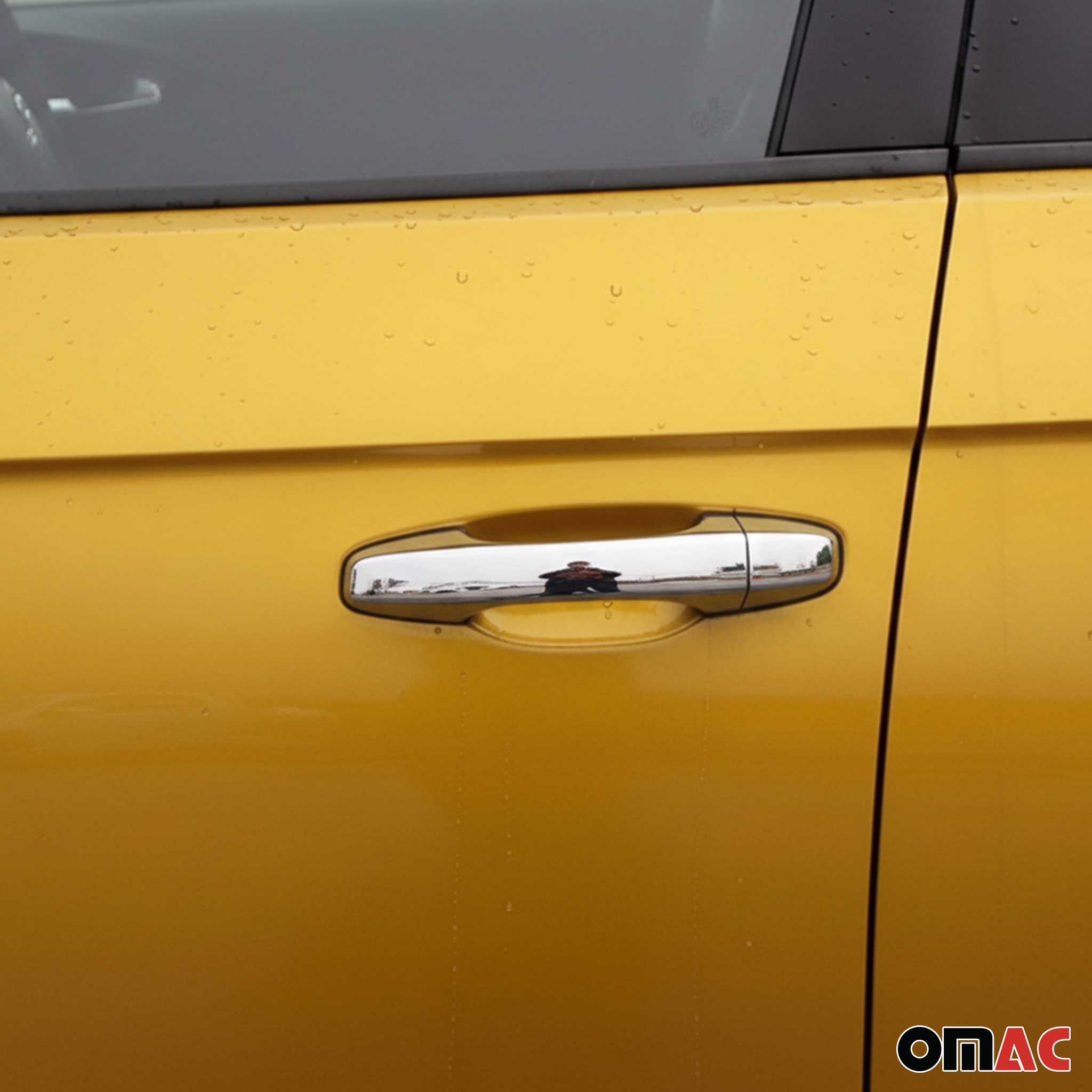 2009-2014 VW Golf 6.gen Car Door Handle Cover Protector Stainless Steel Chrome 8 Pcs