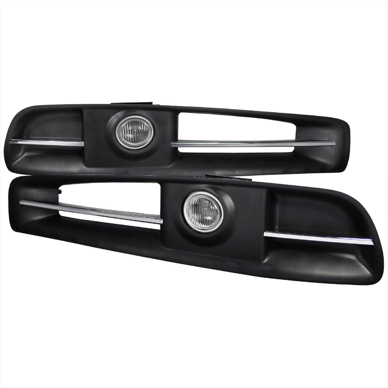 2003-2005 Infiniti G35 Coupe H3 Fog Lights Kit Chrome Housing/Clear Lens