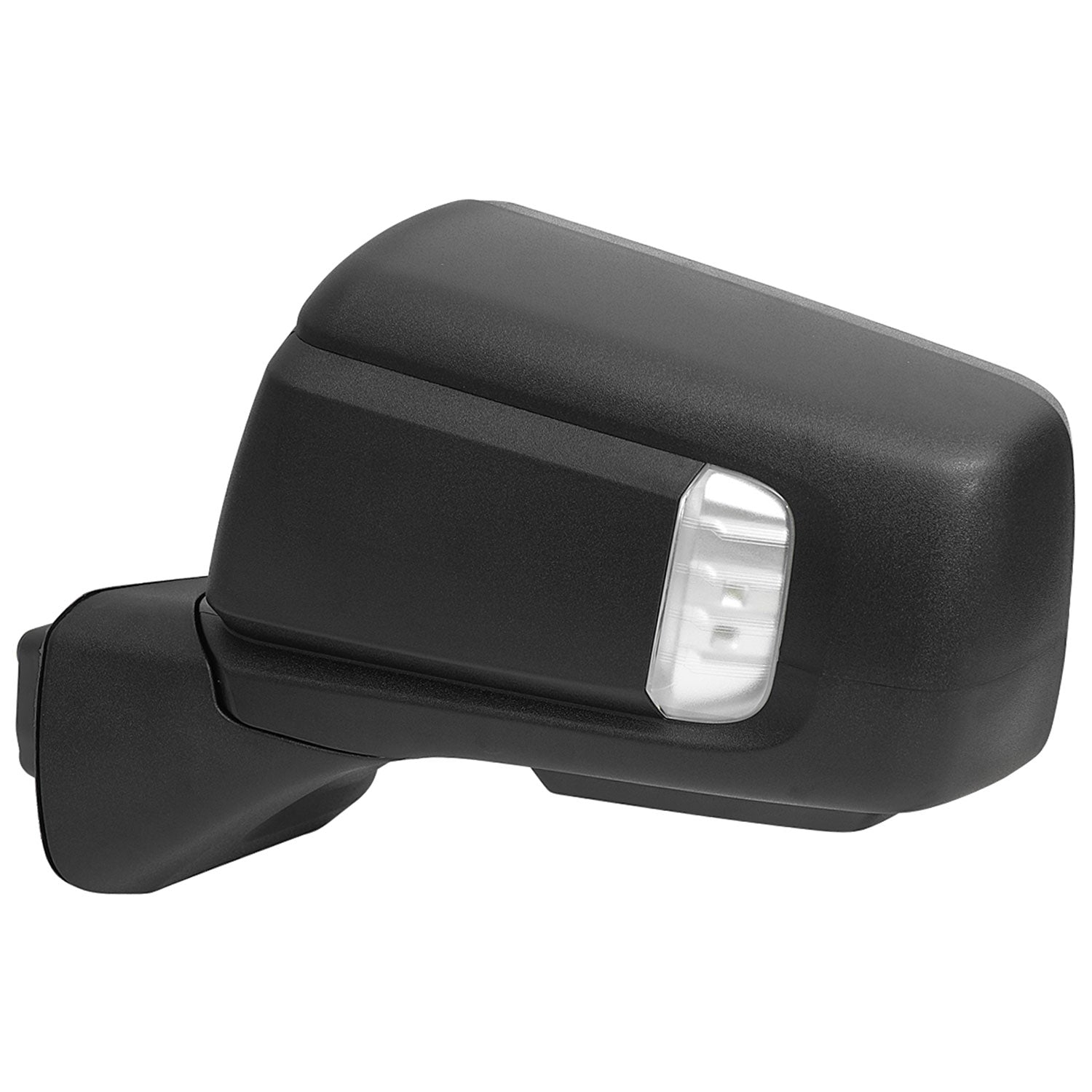 2019-2024 GMC Sierra 1500 Black Manual Fold & Heated Side Mirror Driver Side