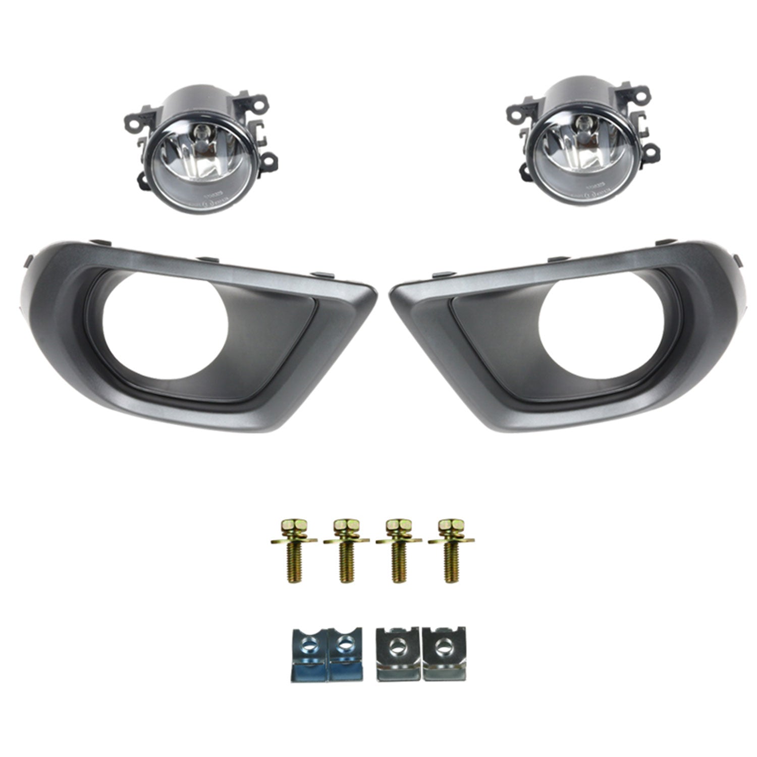 2014-2016 Subaru Forester H11 Fog Lights Chrome Housing/Clear Lens