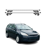 2004-2011 Ford Focus Wagon Roof Rack Cross Bars Silver
