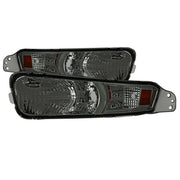 For Ford Mustang 2005-2009 Turn Signal Parking Lamp Chrome Housing Smoked Lens