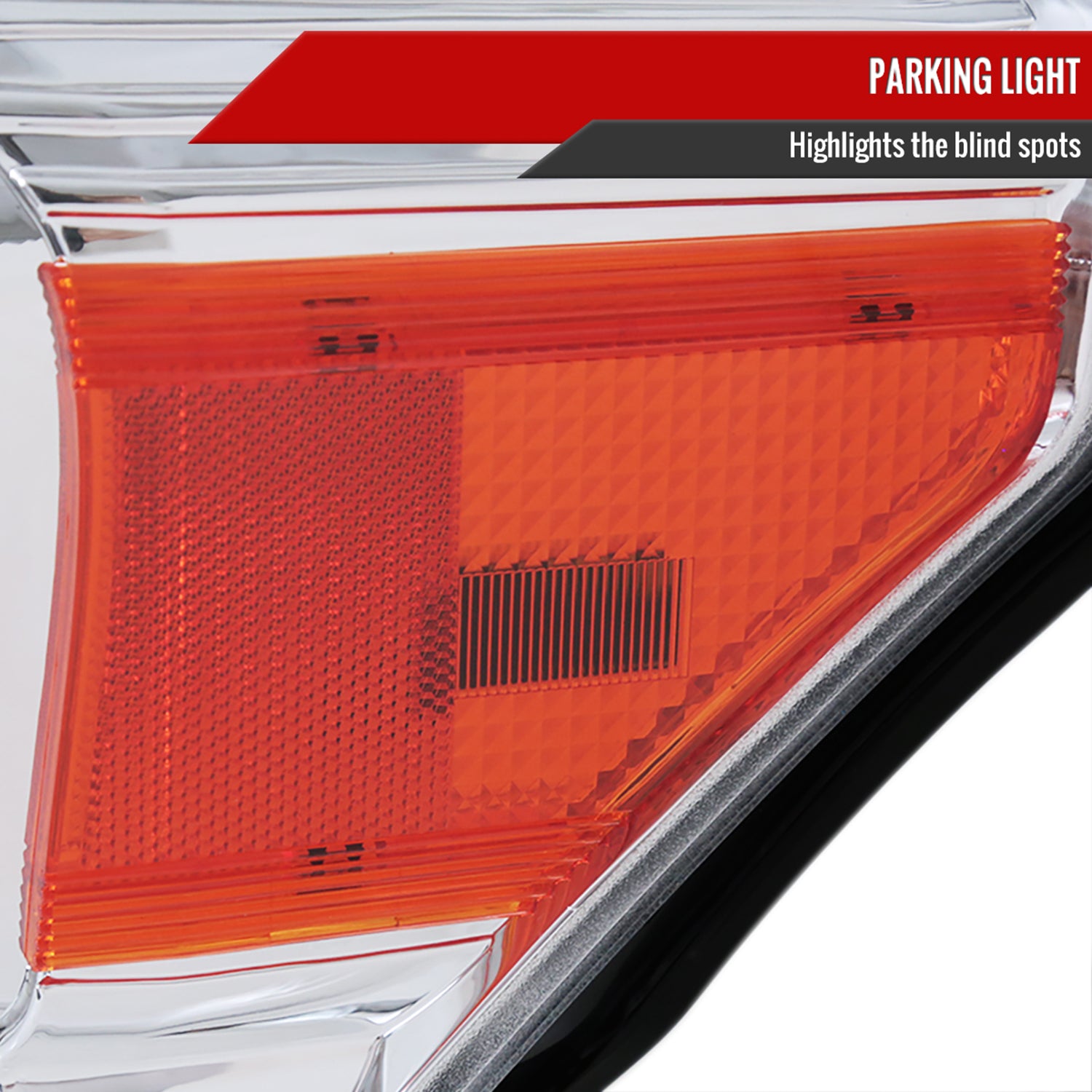 2011-2016 F-250 F-350 F-450 F-550 Dual Halo Headlights LED Signal Chrome