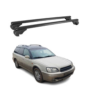 2000-2004 Subaru Outback Roof Rack Cross Bars Black