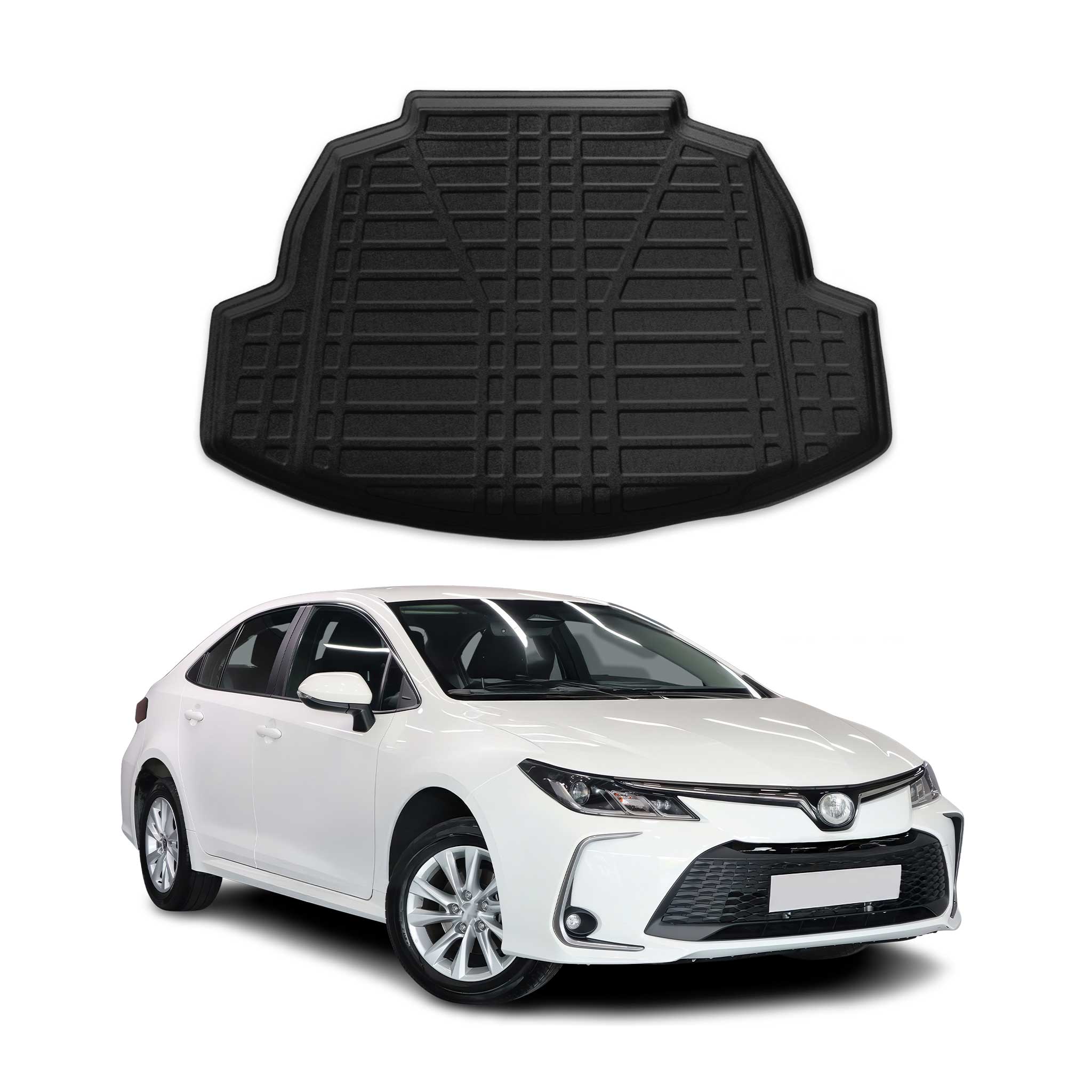 2019-2025 Toyota Corolla Cargo Liner Trunk Mat All Weather Black