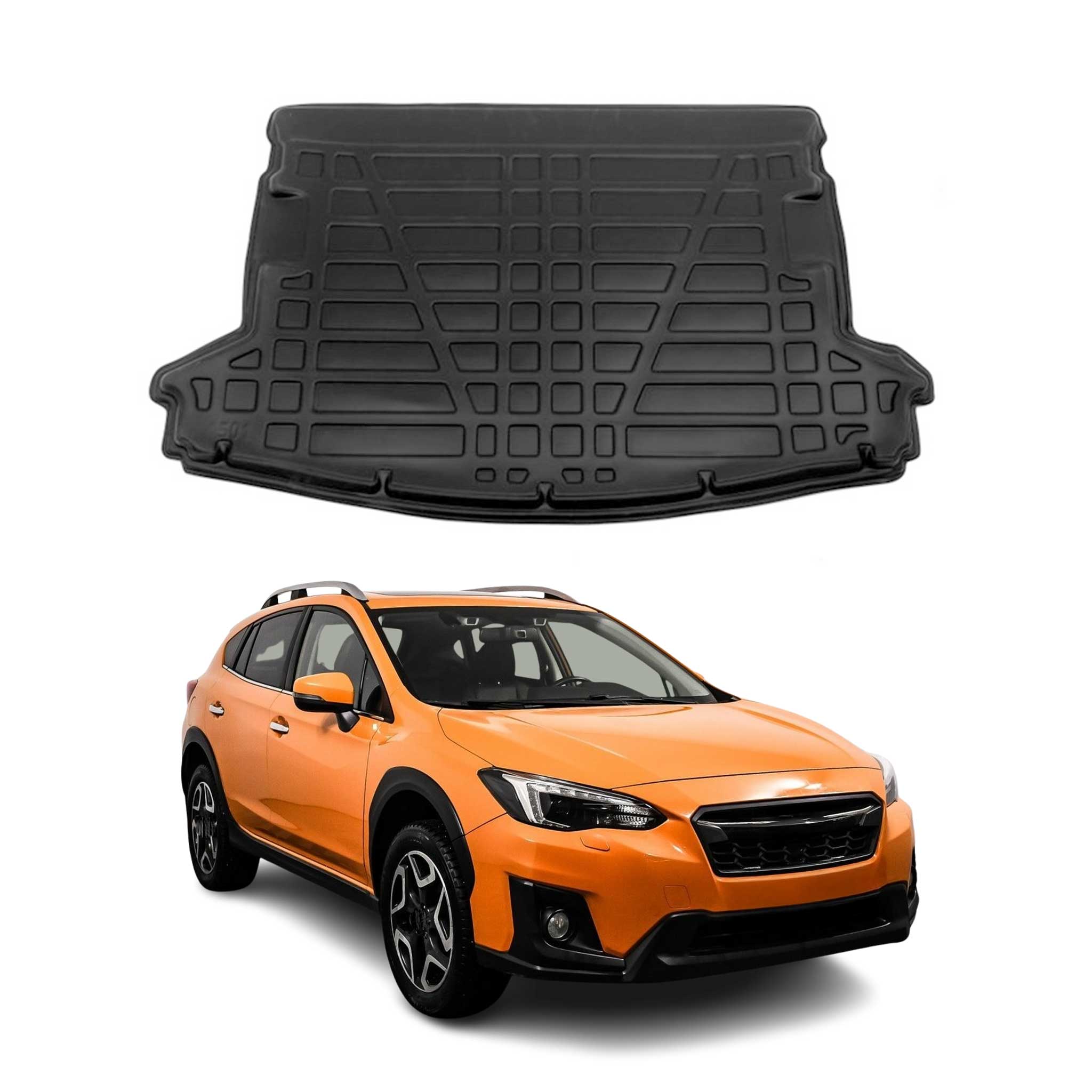 2013-2015 Subaru XV Crosstrek Cargo Liner Trunk Mat All Weather Black
