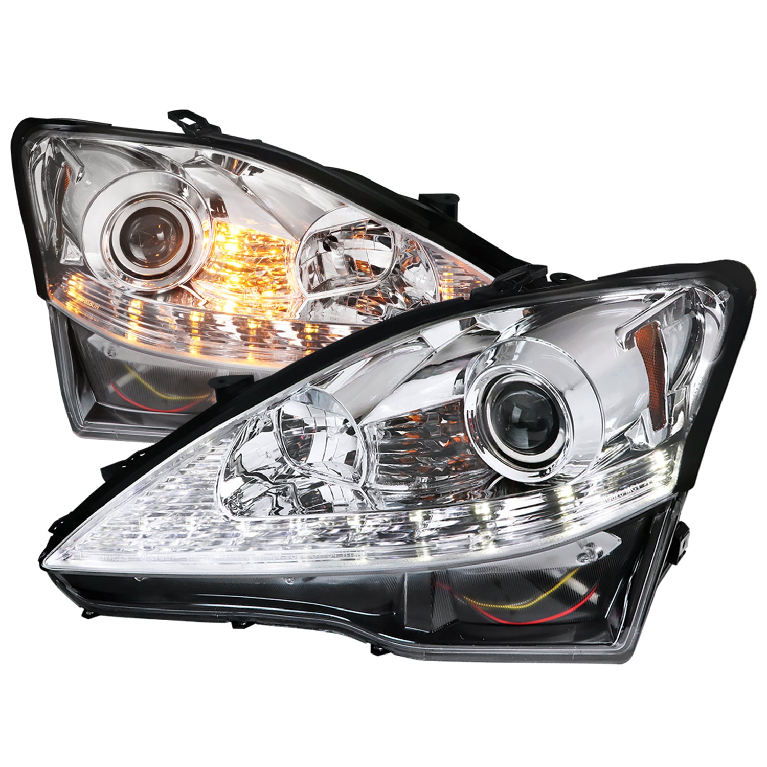 2006-2010 Lexus IS250/IS350 LED Light Headlights Signal Lights Chrome
