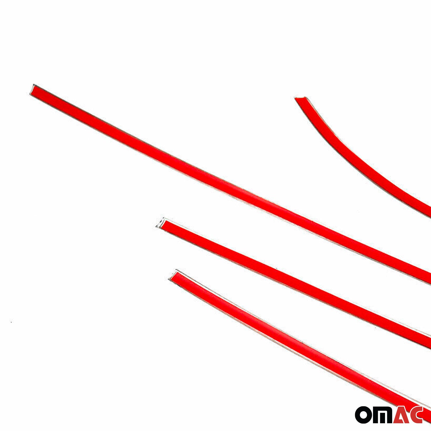 Window Molding Trim Streamer for Hyundai Veloster 2012-17 Stainless Steel Glossy