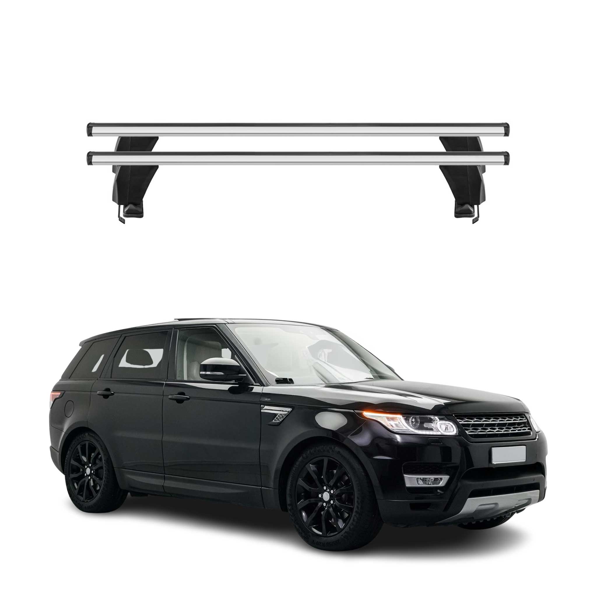 2014-2022 Land Rover Range Rover Sport Roof Rack Cross Bars Silver
