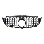 2017-2020 Mercedes E Class W213 GT Pre-FL Front Bumper Grille Chrome Silver