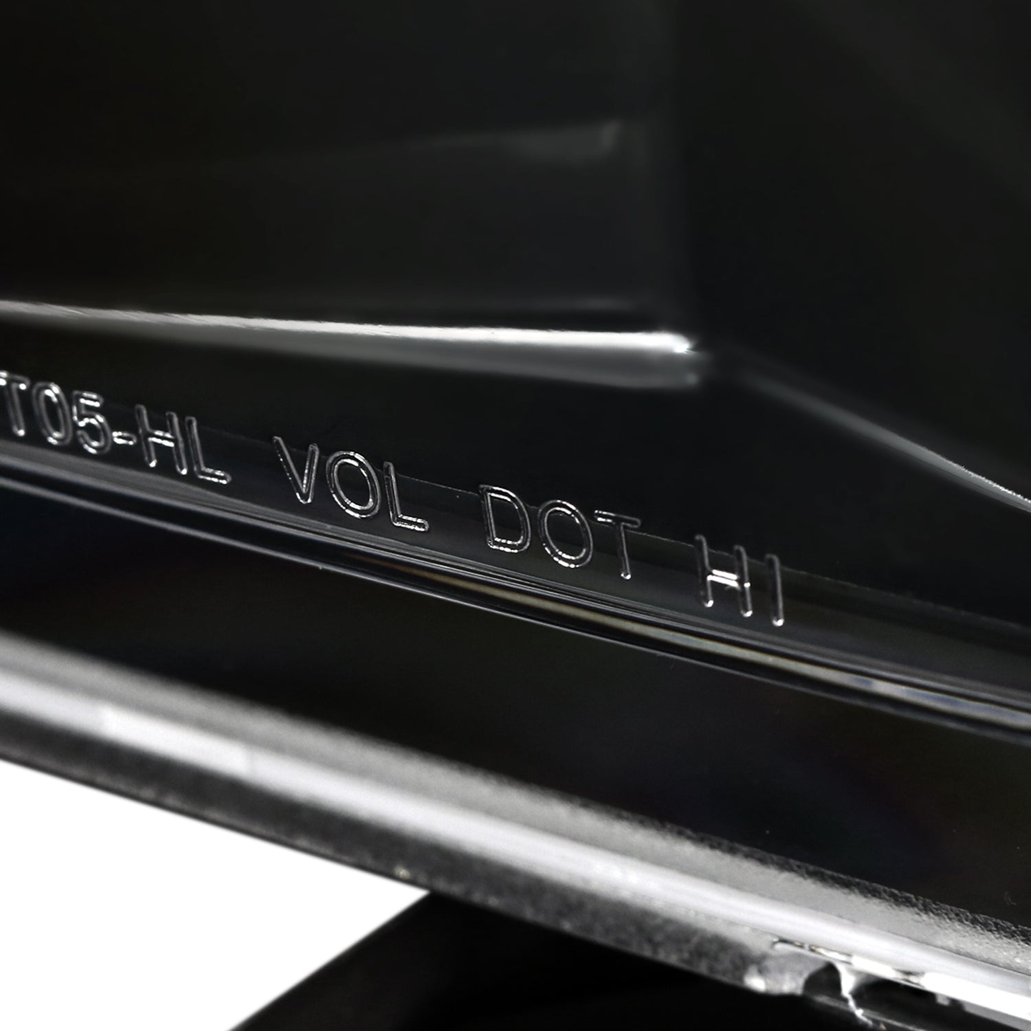 2005-2009 Ford Mustang Halo Projector Headlights Jet Black/Clear Lens