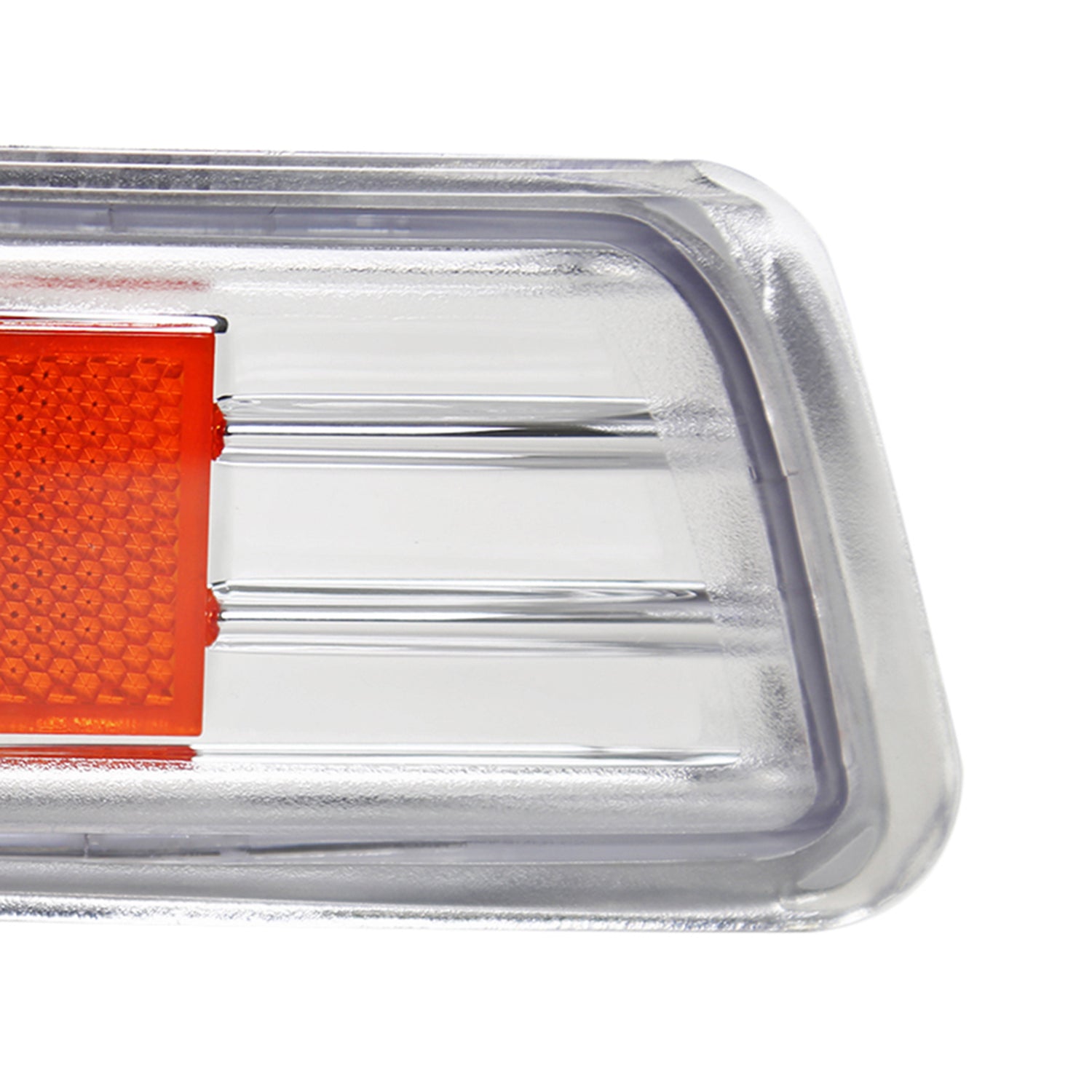 1998-2004 Chevy S10/ GMC Sonoma LED Bumper Lights Chrome Housing/Clear Lens