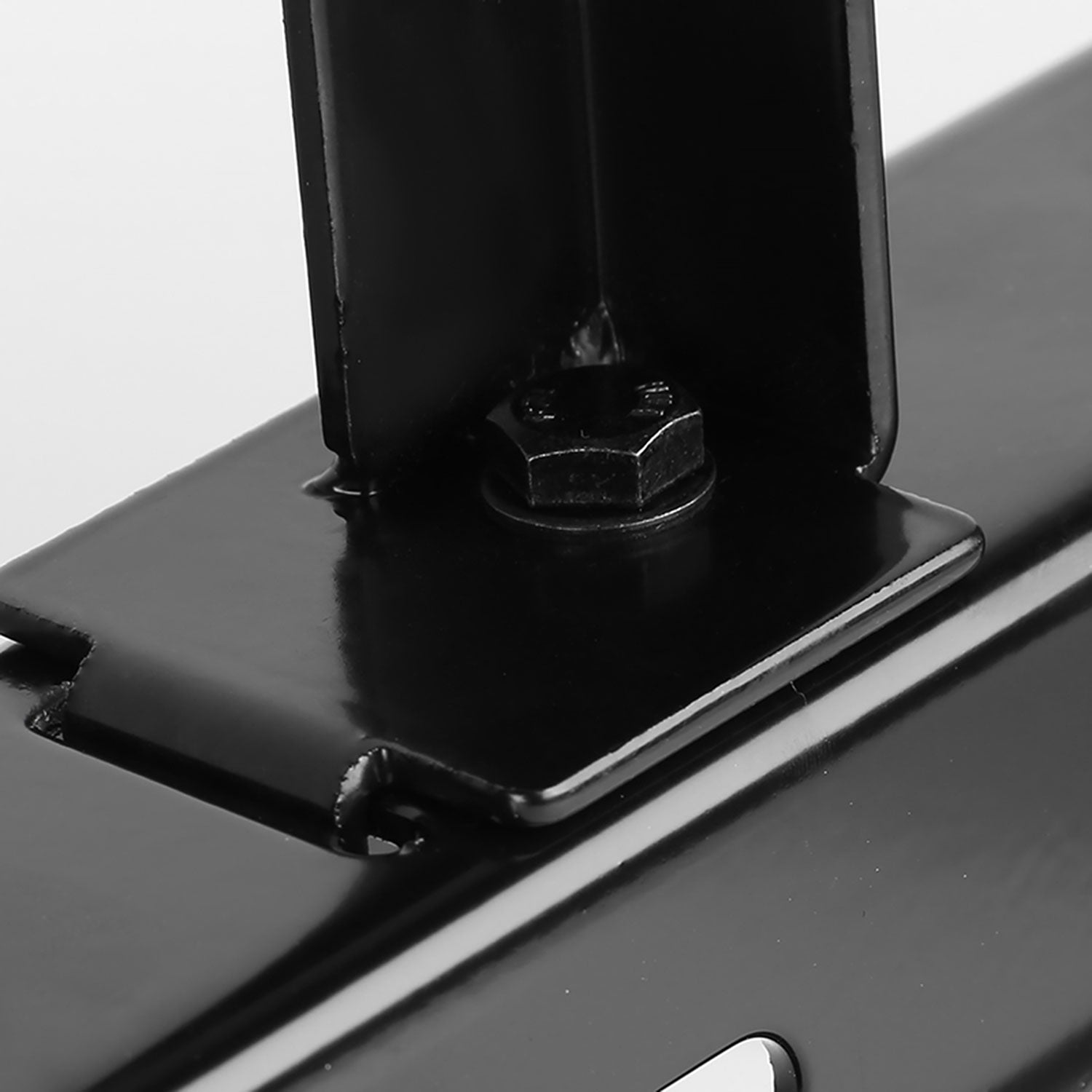 2010-2019 Ford Transit/Nissan NV Glossy Black Steel 3 Bar Roof Ladder Racks