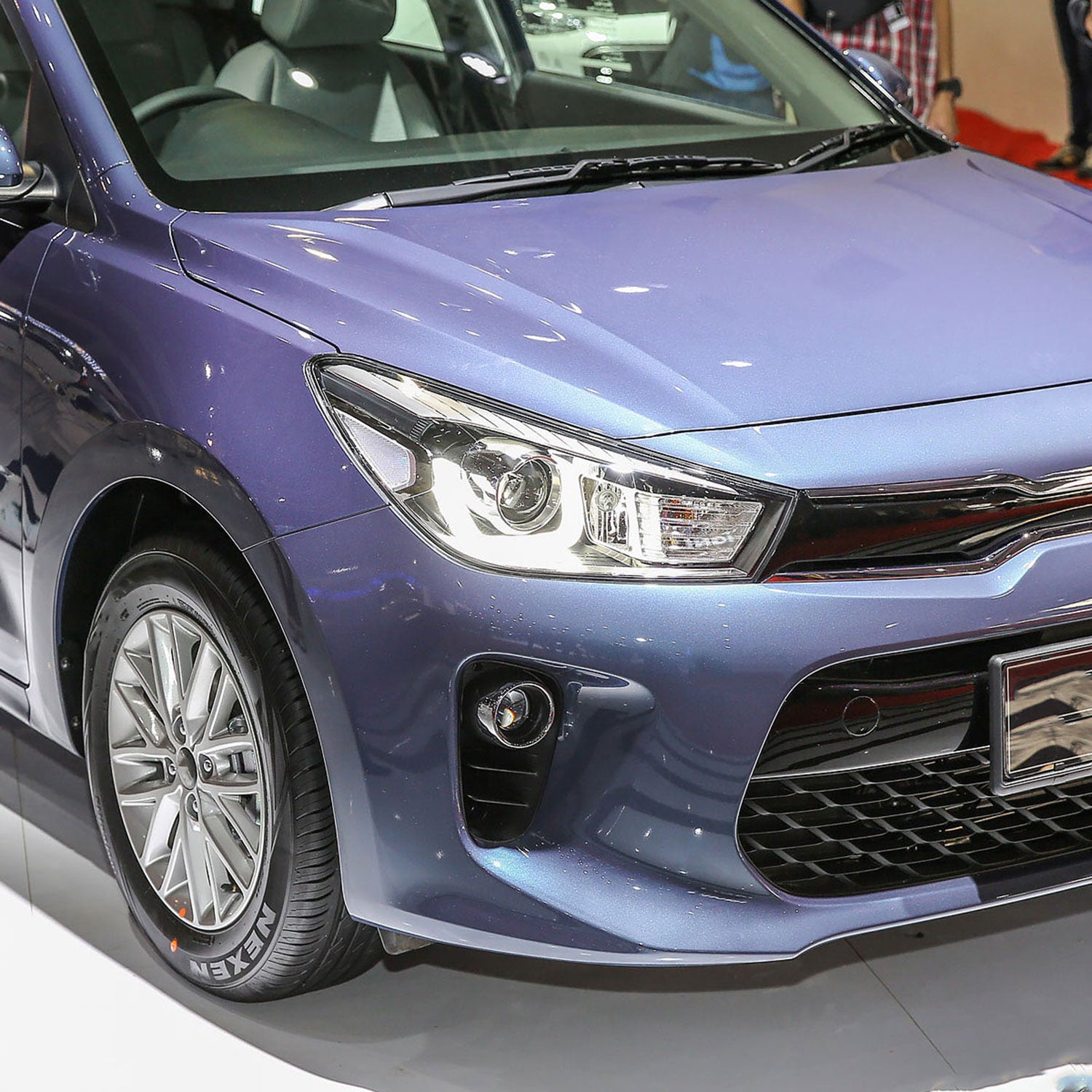 2018-2020 Kia Rio 9006 12v/51w Projector Fog Lights Kit Chrome/Clear Lens