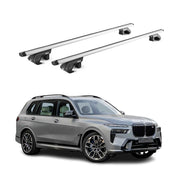 2019-2025 BMW X7 G07 Roof Rack Cross Bars Silver