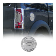 2010-2013 Ford Transit Connect Fuel Caps Cover Gas Cap Cover Stainless Steel Silver
