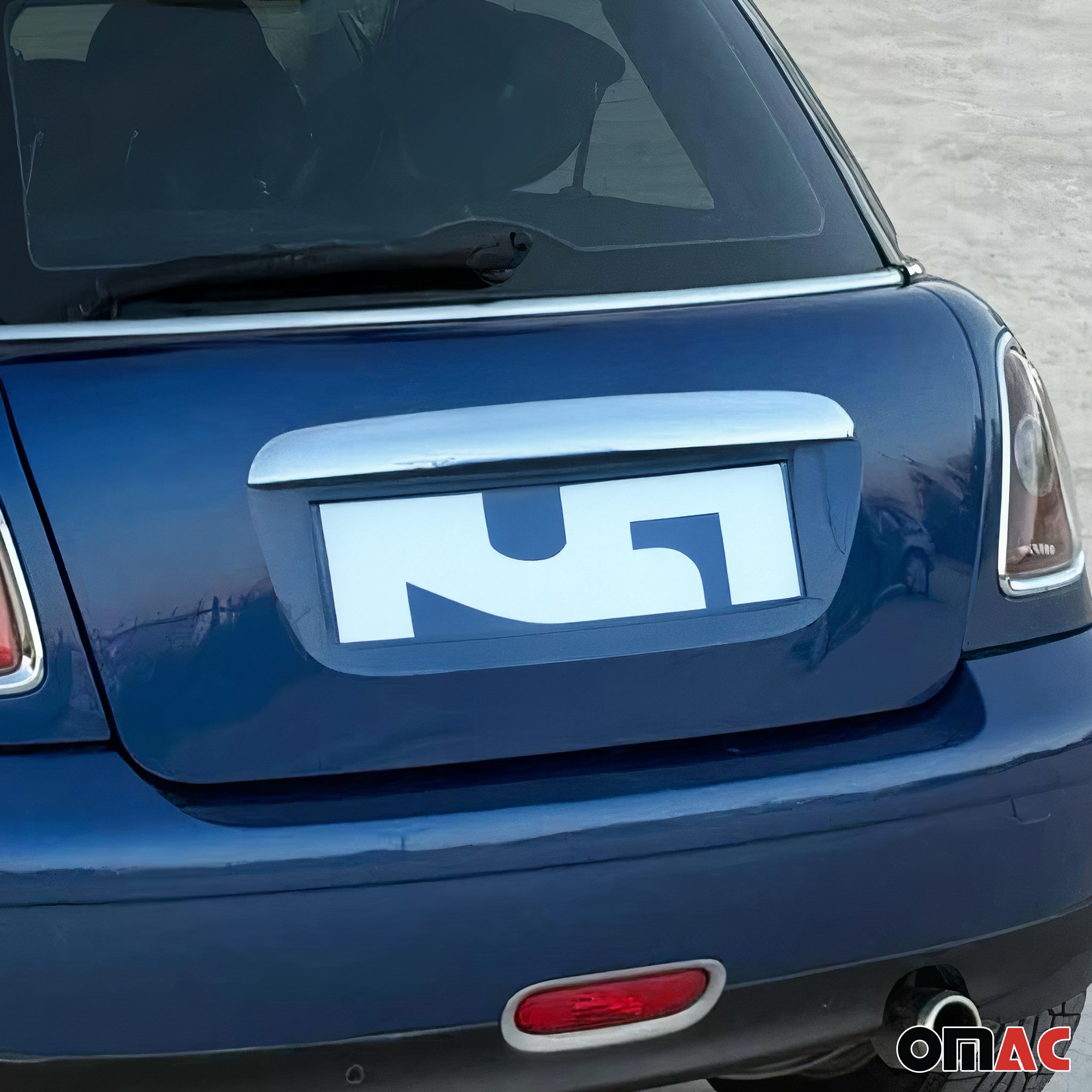 2007-2013 Mini Cooper R56 3Door Trunk Door Handle Cover Stainless Steel