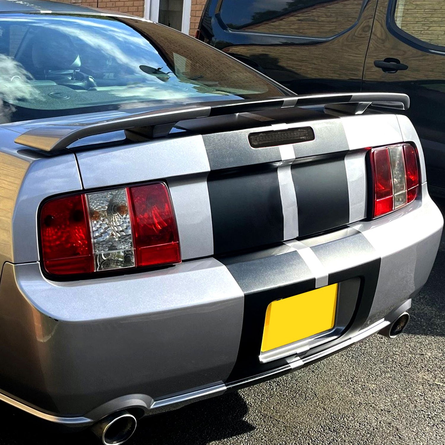 2005-2009 Ford Mustang LED 3rd Brake Tail Light Chrome Housing/Smoke Lens