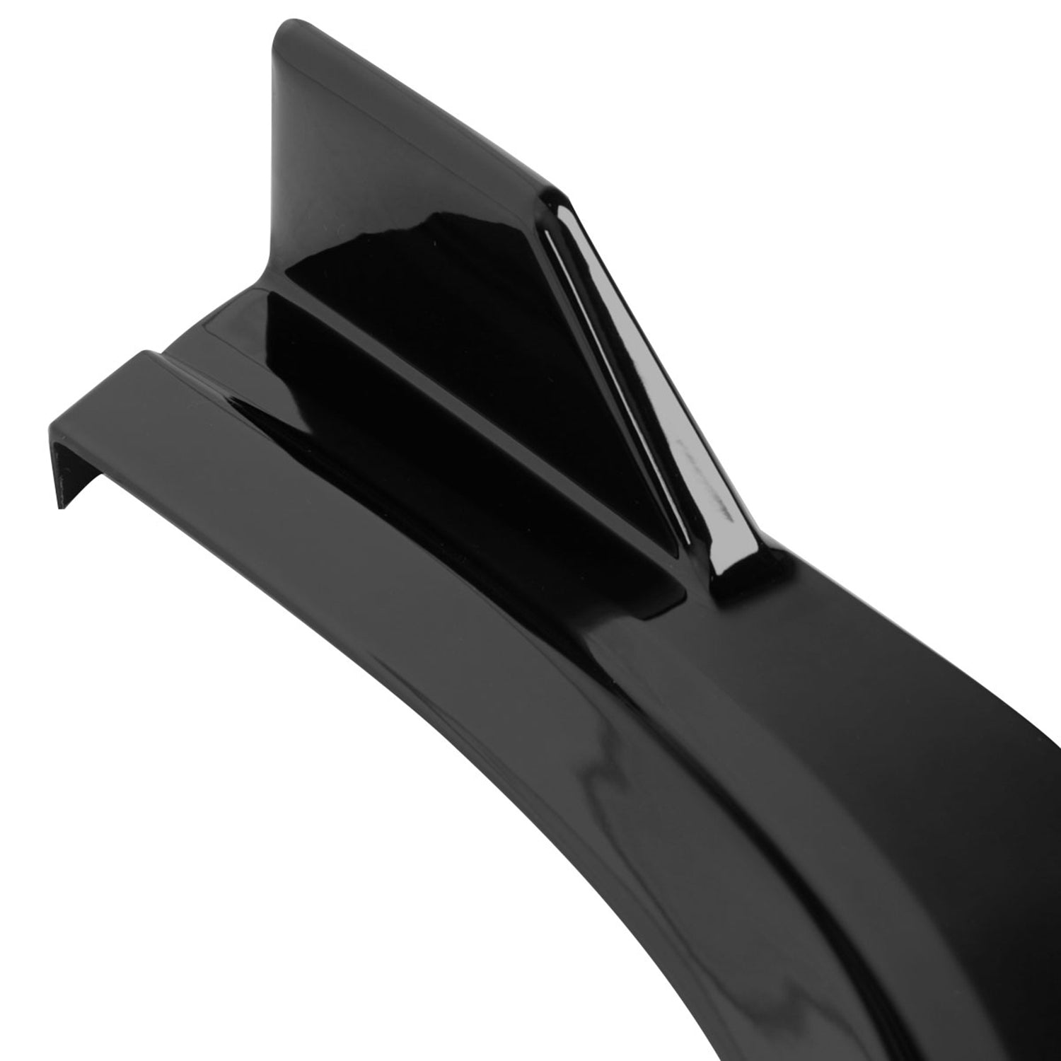 2010-2011 Mazda 3 S-Sport Glossy Black 3Pcs Front Bumper Lip Splitter Kit