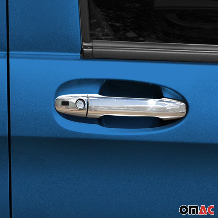 Car Door Handle Cover Protector for Mercedes Metris 2016-2024 Keyless Steel 6x