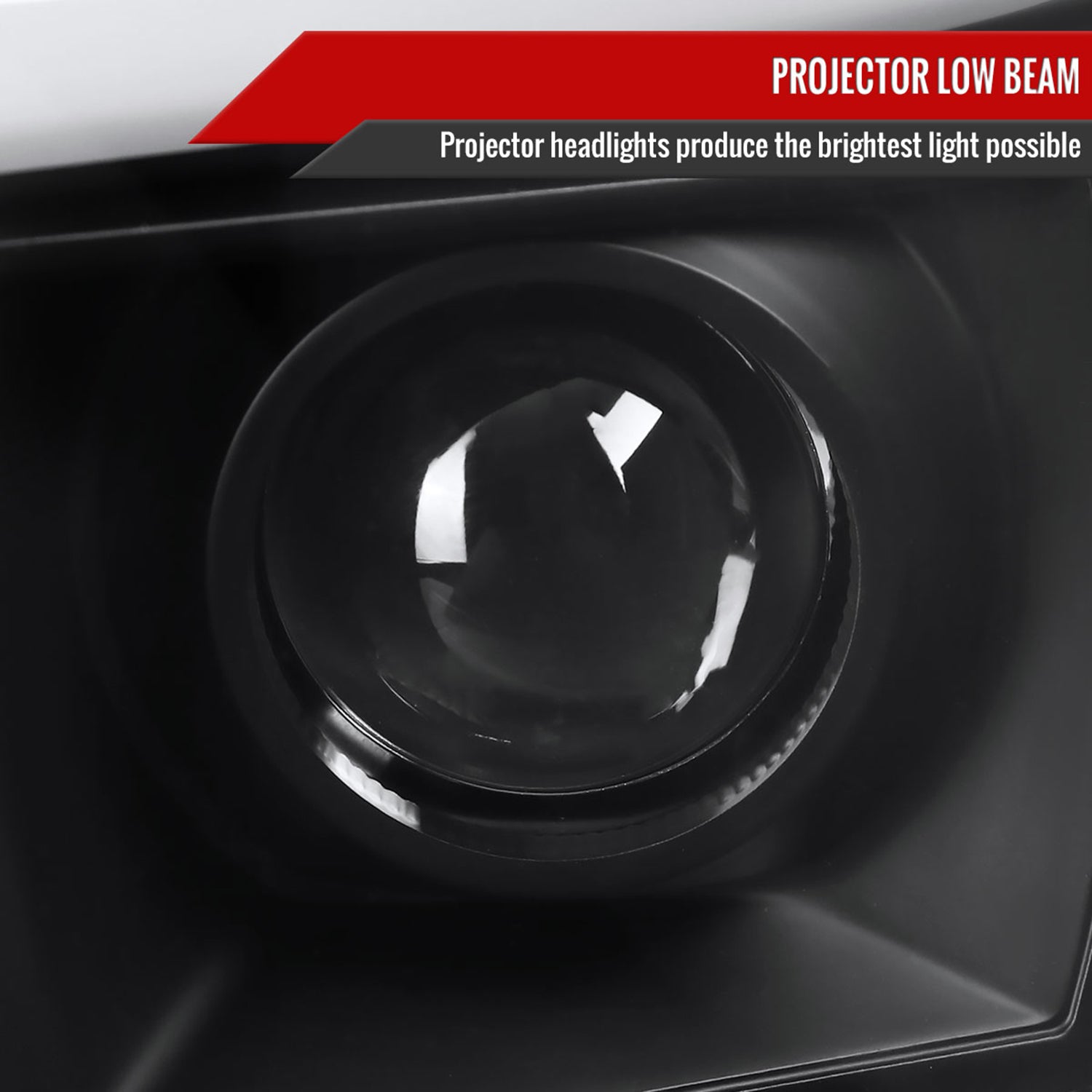 2007-2013 GMC Sierra 1500 1500HD 2500HD 3500HD LED C-Bar Headlights Black