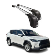 2022-2026 Toyota Corolla Cross Roof Racks Cross Bars Silver