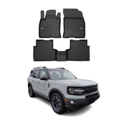 2021-2024 Ford Bronco Sport Premium Floor Mats Liners Full Set All Weather Heavy Duty