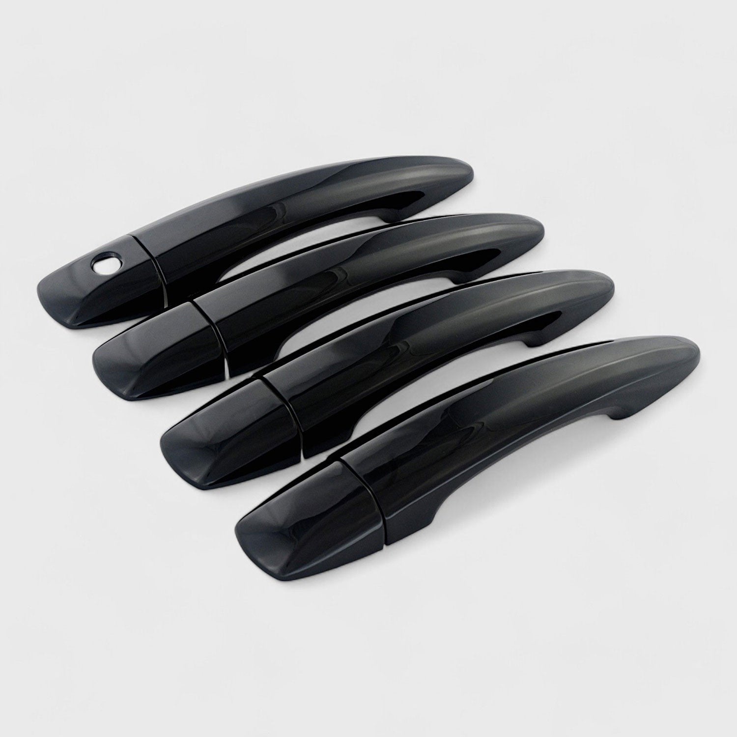 2020-2025 Nissan Sentra Door Handle Cover Gloss Black 8Pcs ABS Plastic