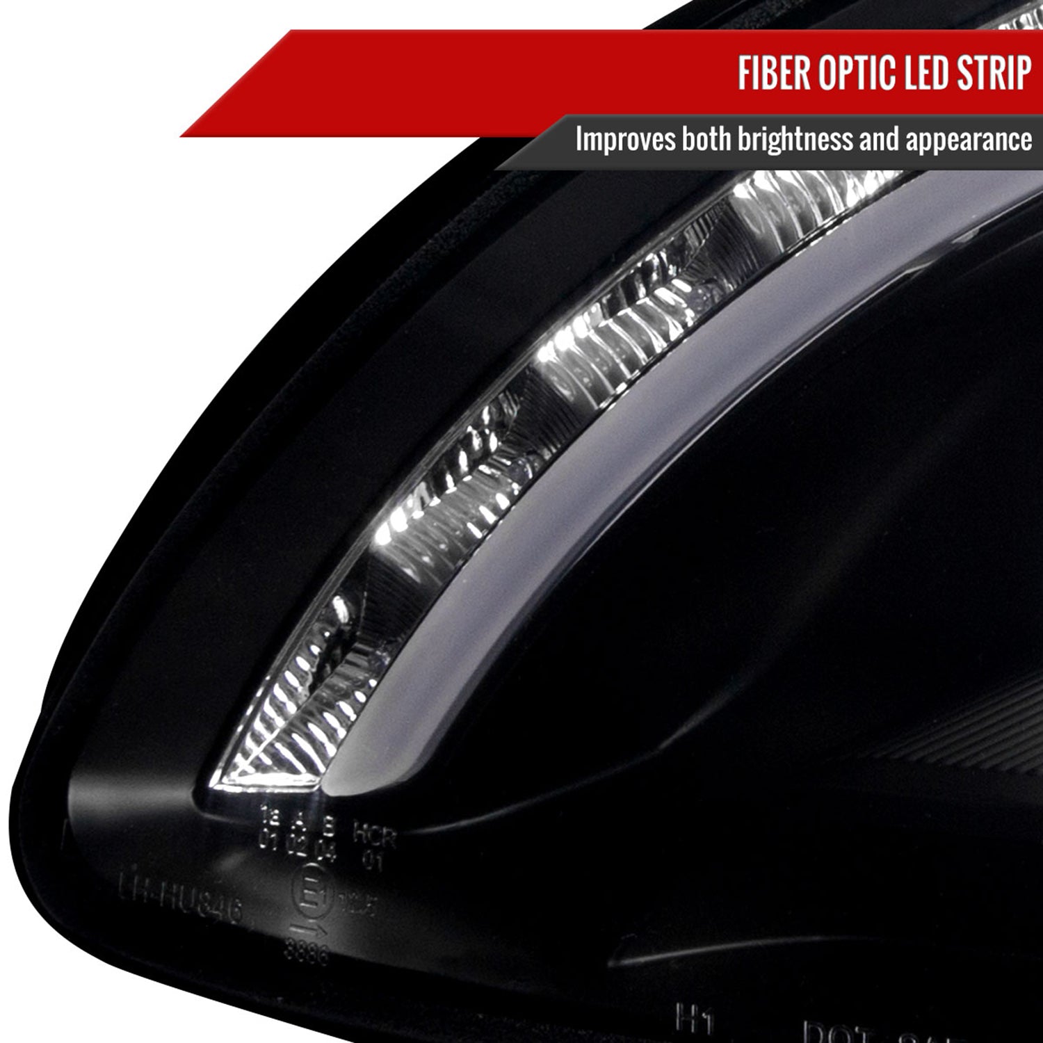 1998-2006 Mercedes Benz W220 S Class Headlights LED Light&Signal Lights Black