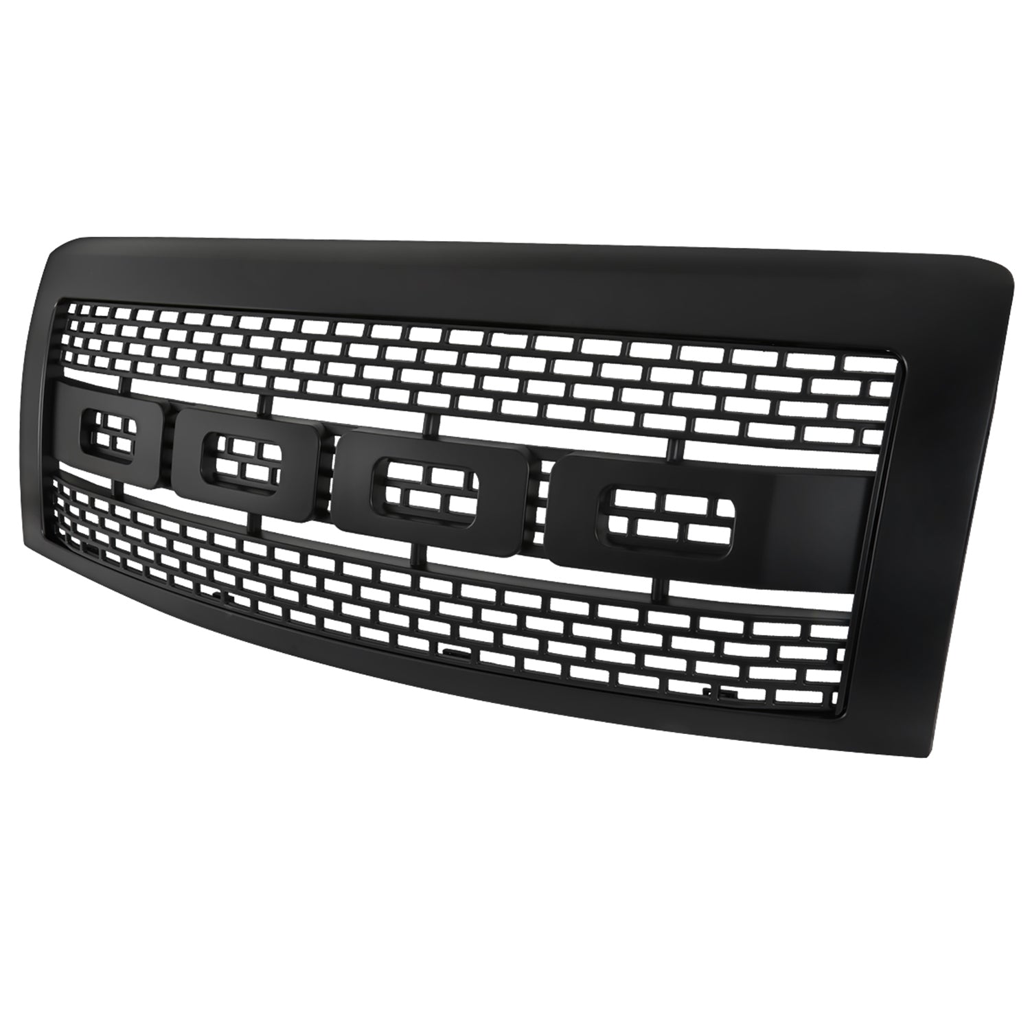 2009-2014 Ford F-150 Raptor Style Matte Black ABS Grille