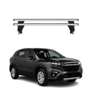 2016-2021 Suzuki SX4 S-Cross Roof Rack Cross Bars Silver
