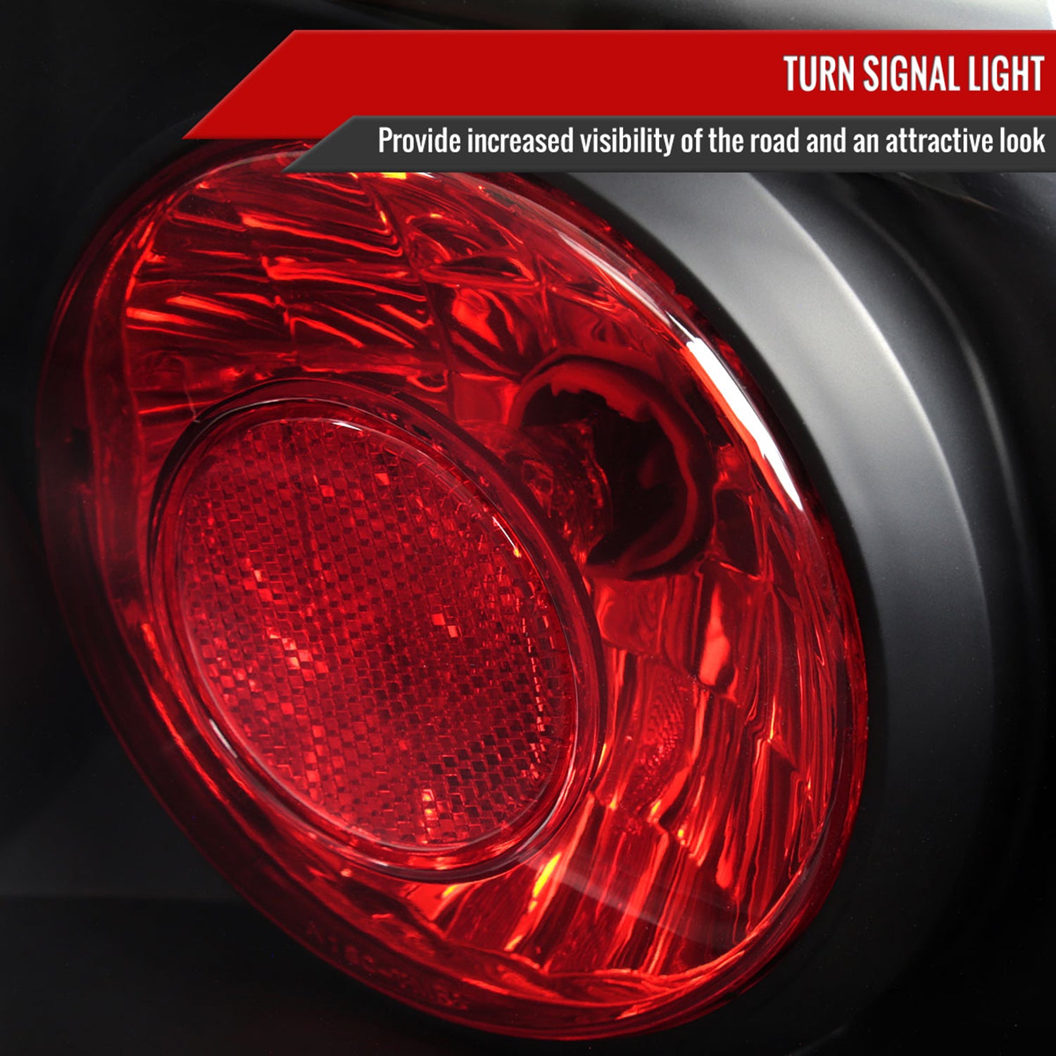 2005-2008 Dodge Charger Tail Lights Matte Black Housing/Clear Lens