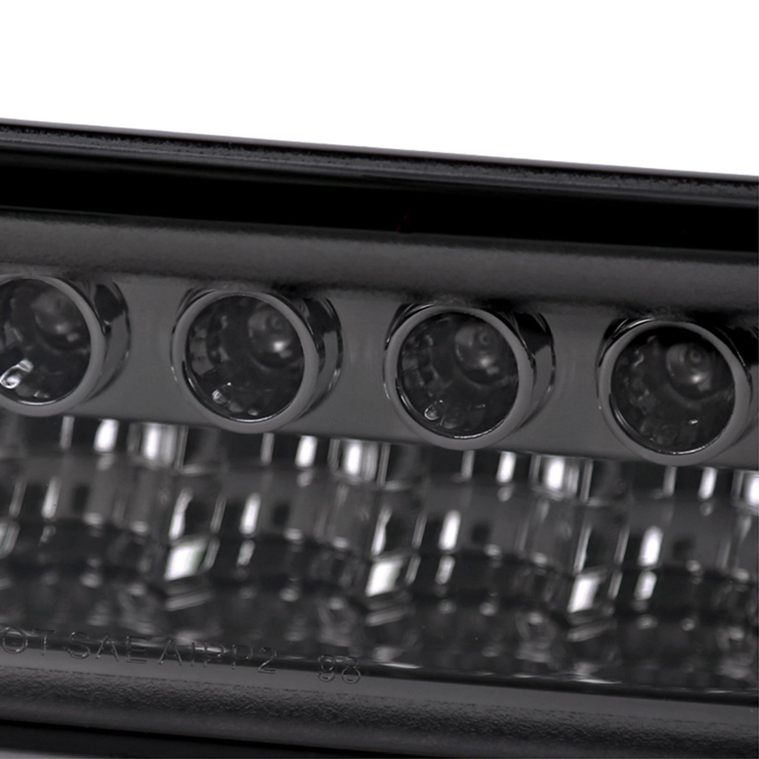 1998-2004 Chevy S10/ GMC Sonoma LED Bumper Lights Chrome Housing/Smoke Lens