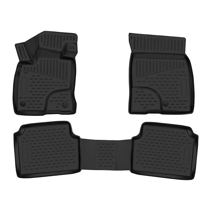 2021-2024 Ford Bronco Sport Floor Mats Liners Full Set All Weather Black