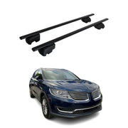 2016-2018 Lincoln MKX Roof Rack Cross Bars Black