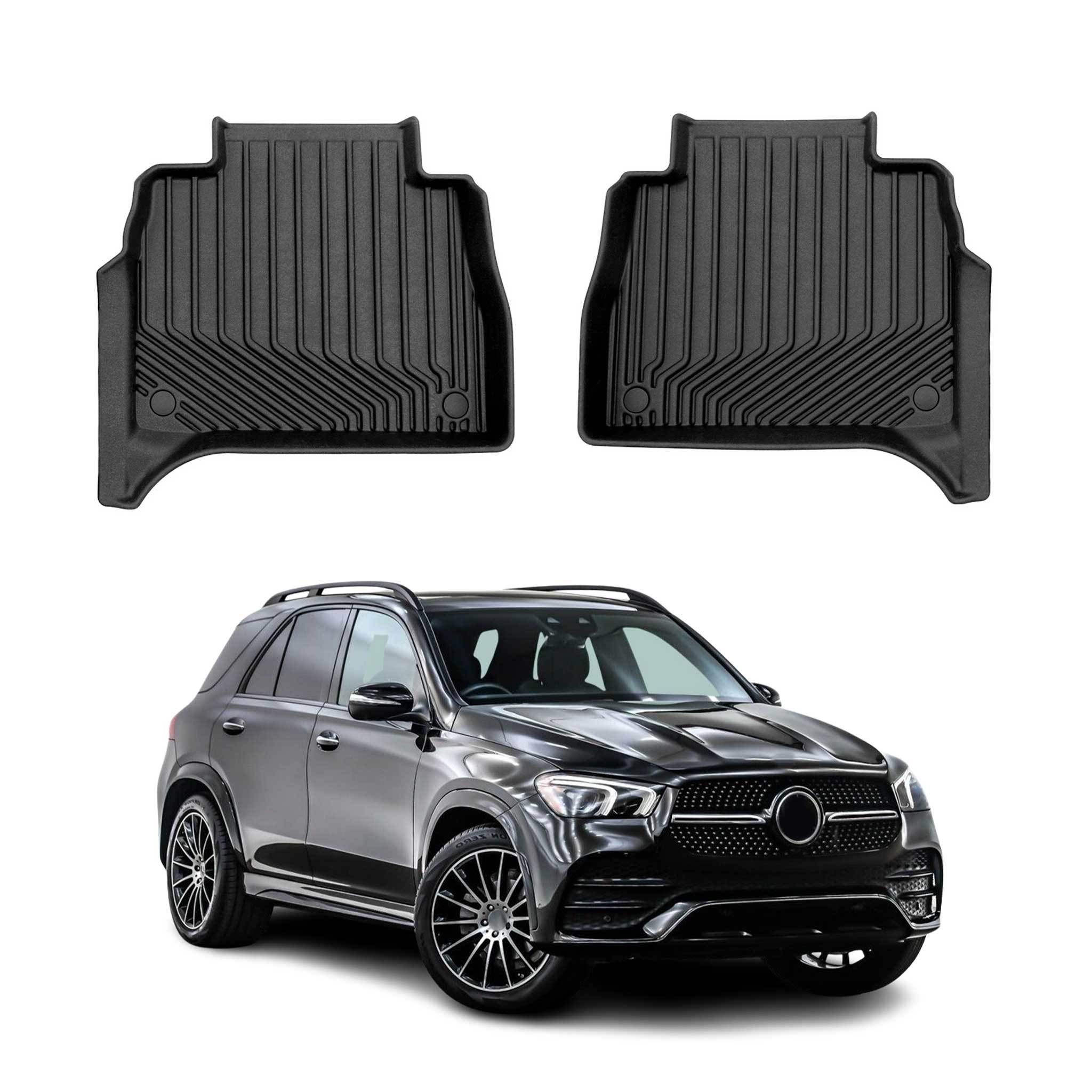 2020-2026 Mercedes GLE Class W167 Premium Floor Mats Liners Second Row 2nd Row