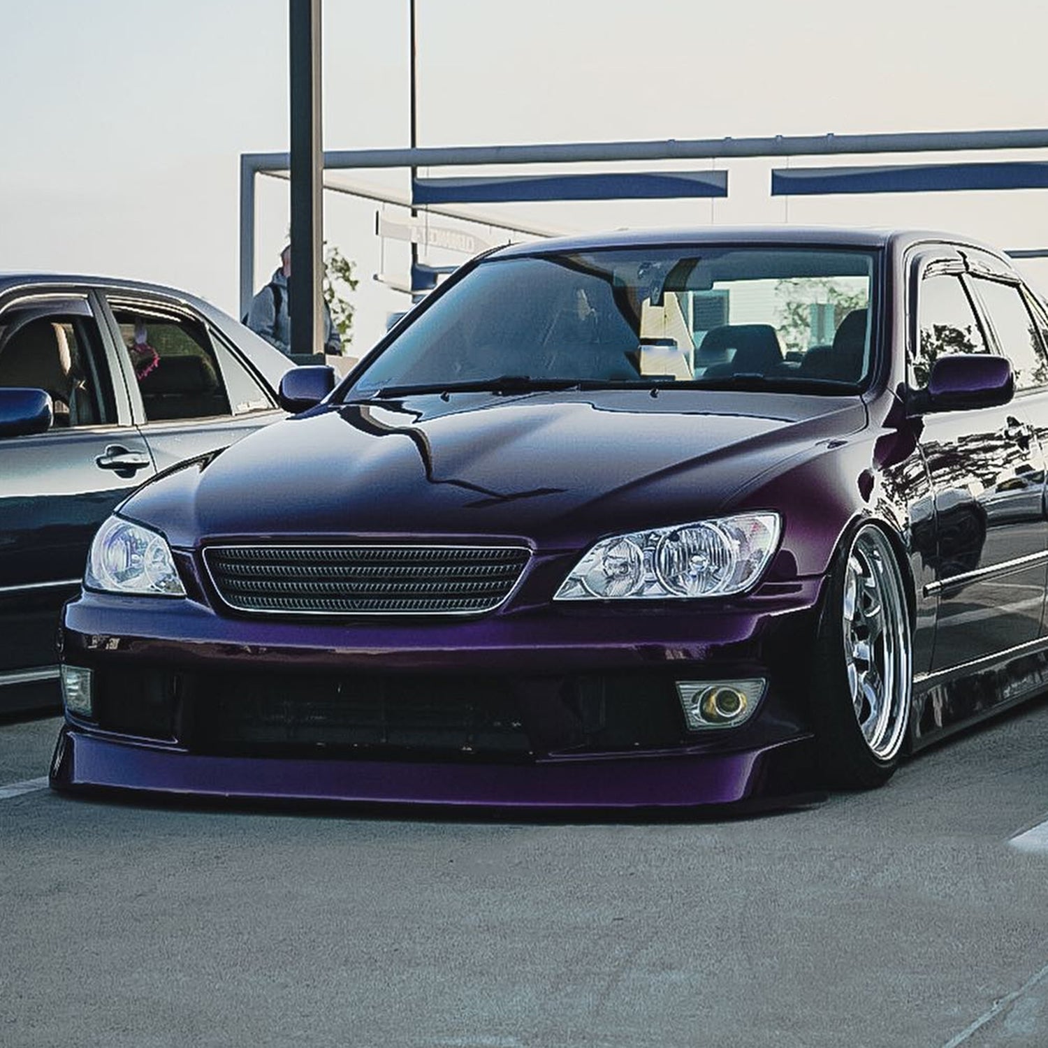 2001-2005 Lexus IS300 Factory Style Crystal Headlights Chrome/Clear Lens