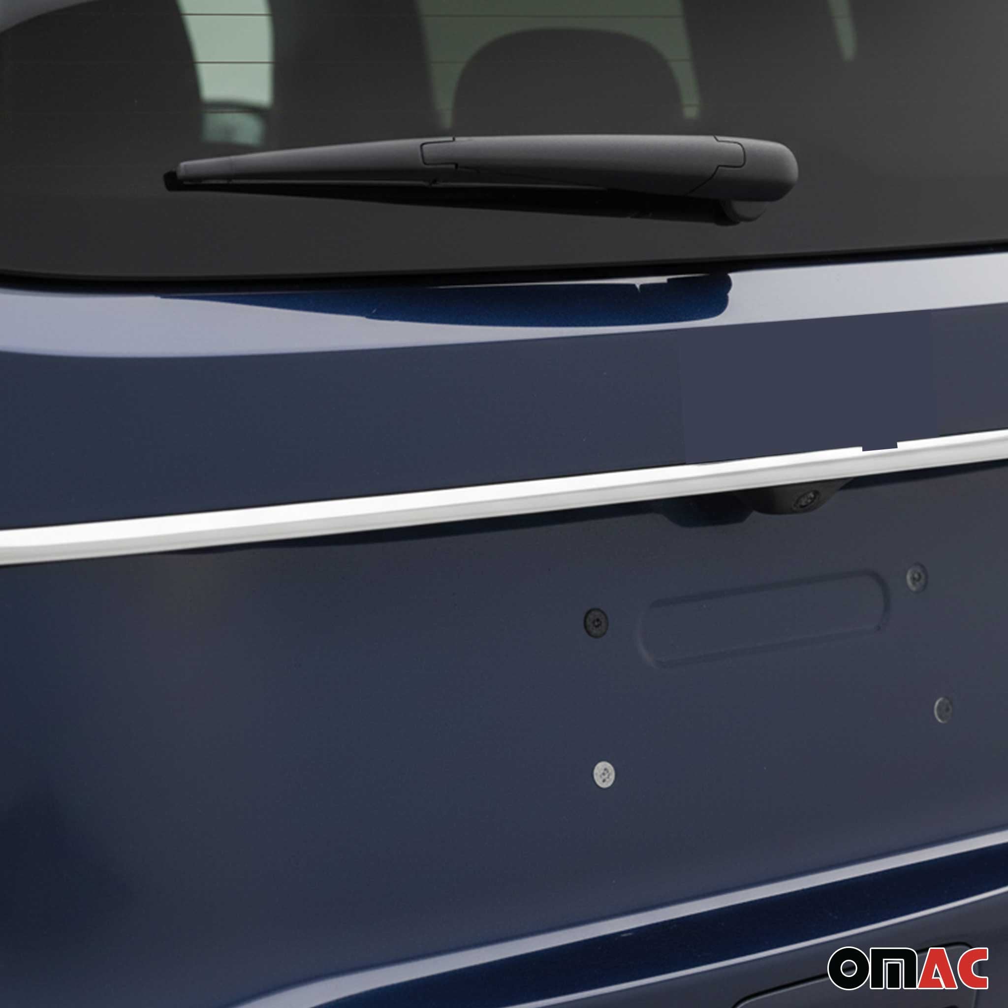 2015-2018 Jeep Renegade Rear Trunk Tailgate Door Handle Cover Steel Silver