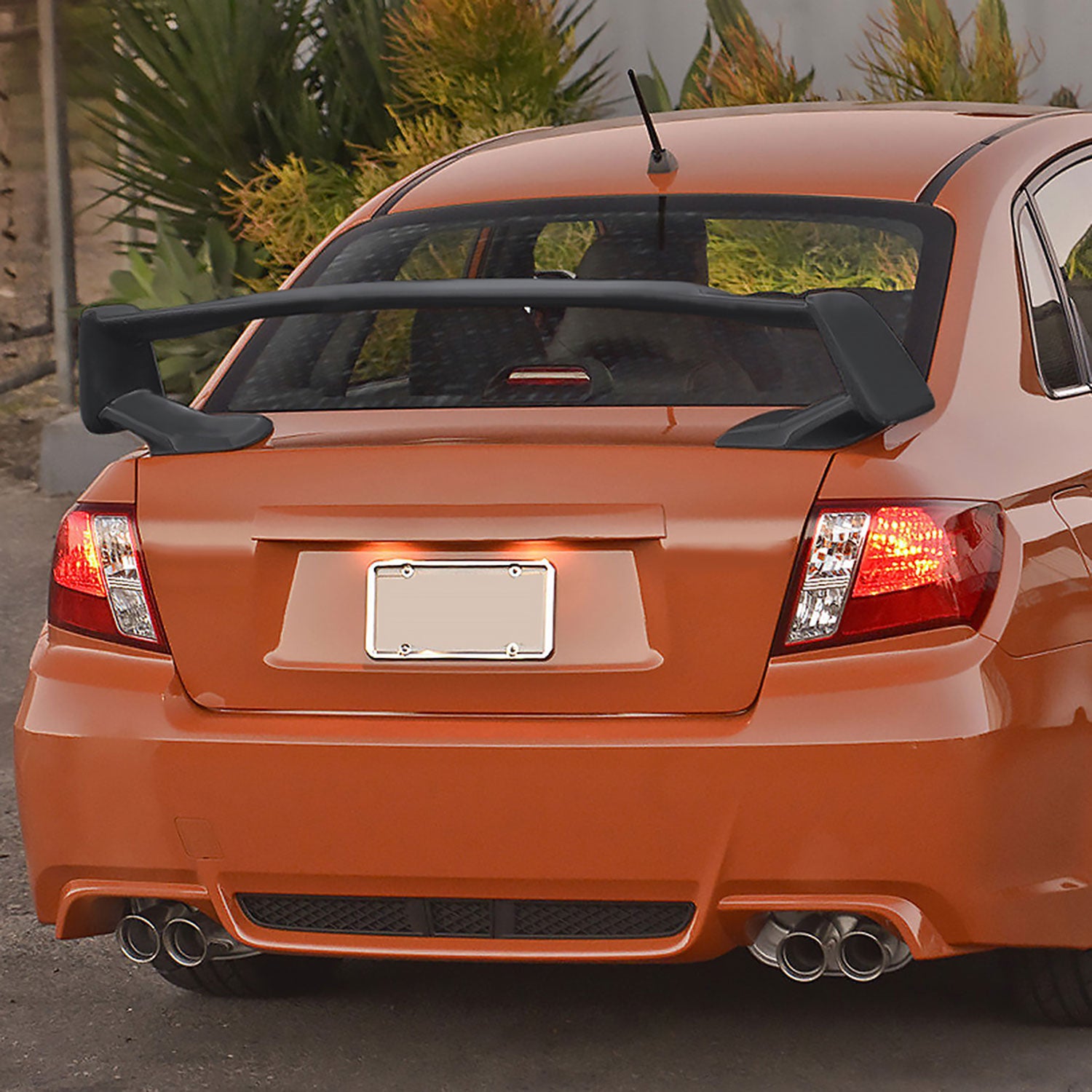 2015-2021 Subaru WRX/STI Matt Black ABS Factory STI 5PC Rear Spoiler Wing