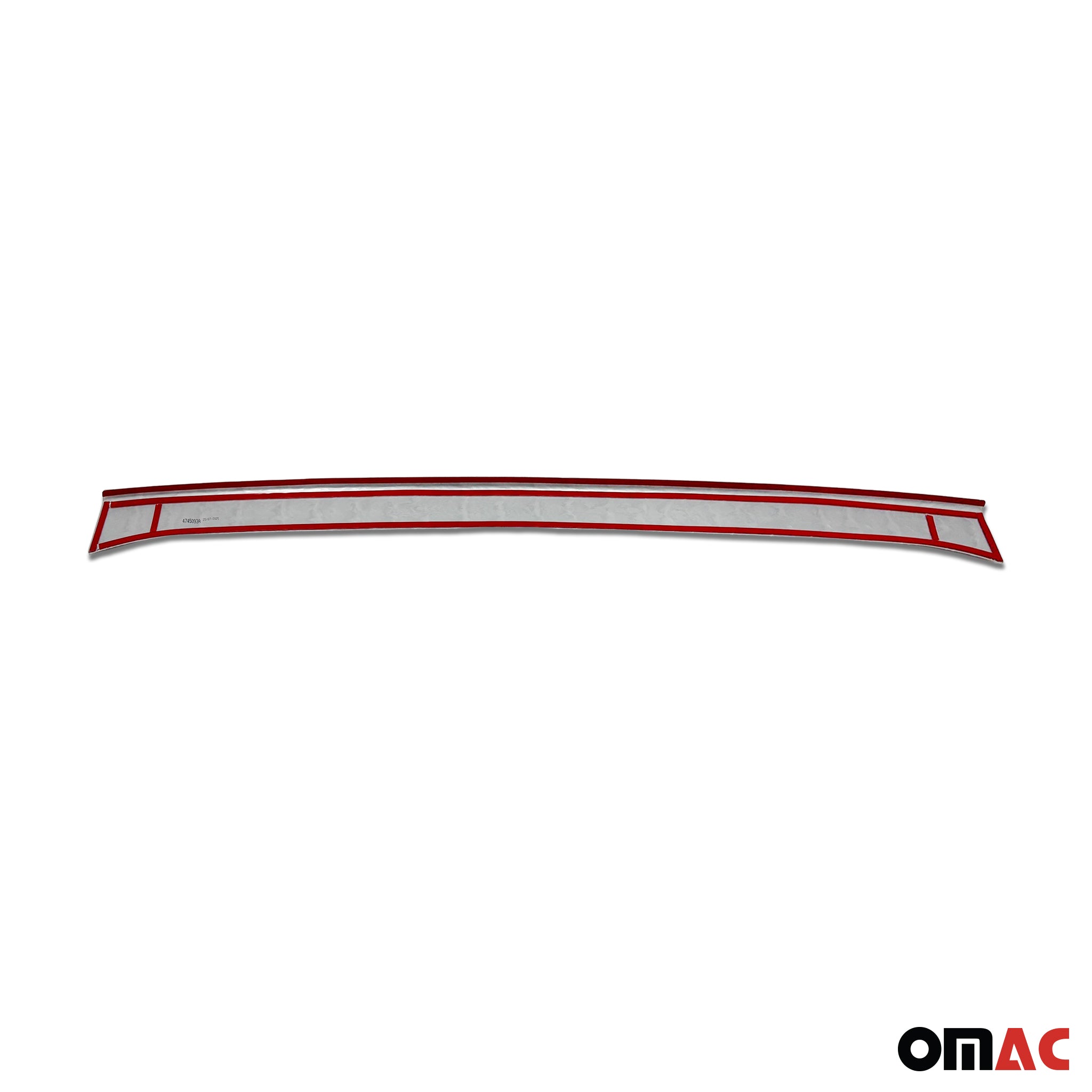 OMAC Rear Bumper Sill Cover for Mercedes Sprinter 2019-2026 Aluminium Silver