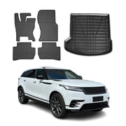 2018-2026 Land Rover Range Rover Velar Floor Mats & Cargo Liner Full Set All Weather Black