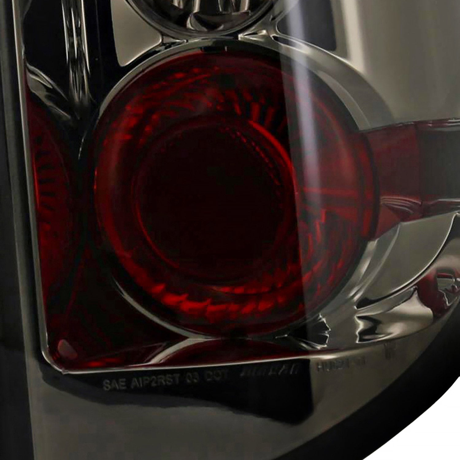 2005-2010 Honda Ridgeline Tail Lights Chrome Housing/Smoke Lens