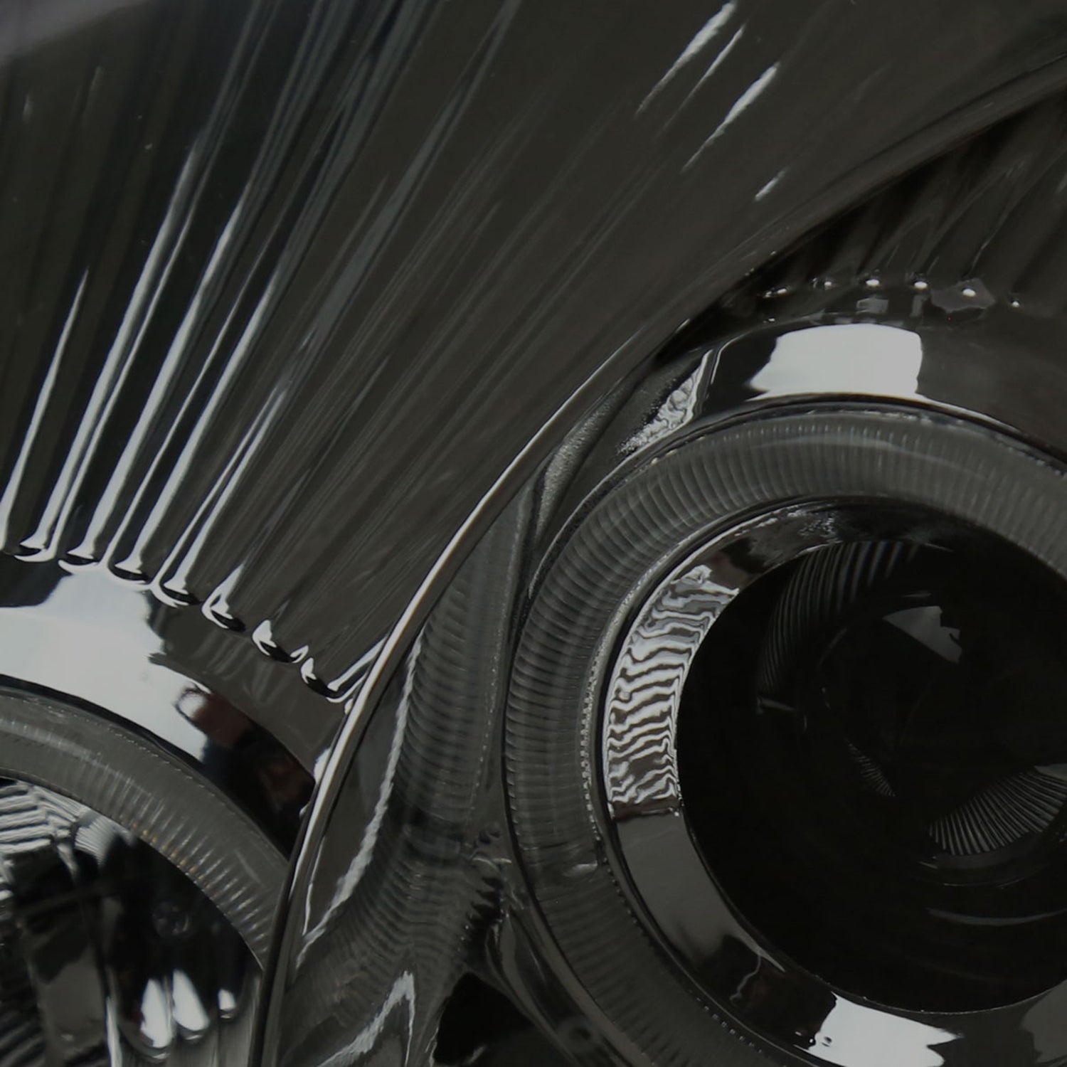 2000-2005 Mitsubishi Eclipse Dual Halo Projector Headlights Chrome/Smoke Lens