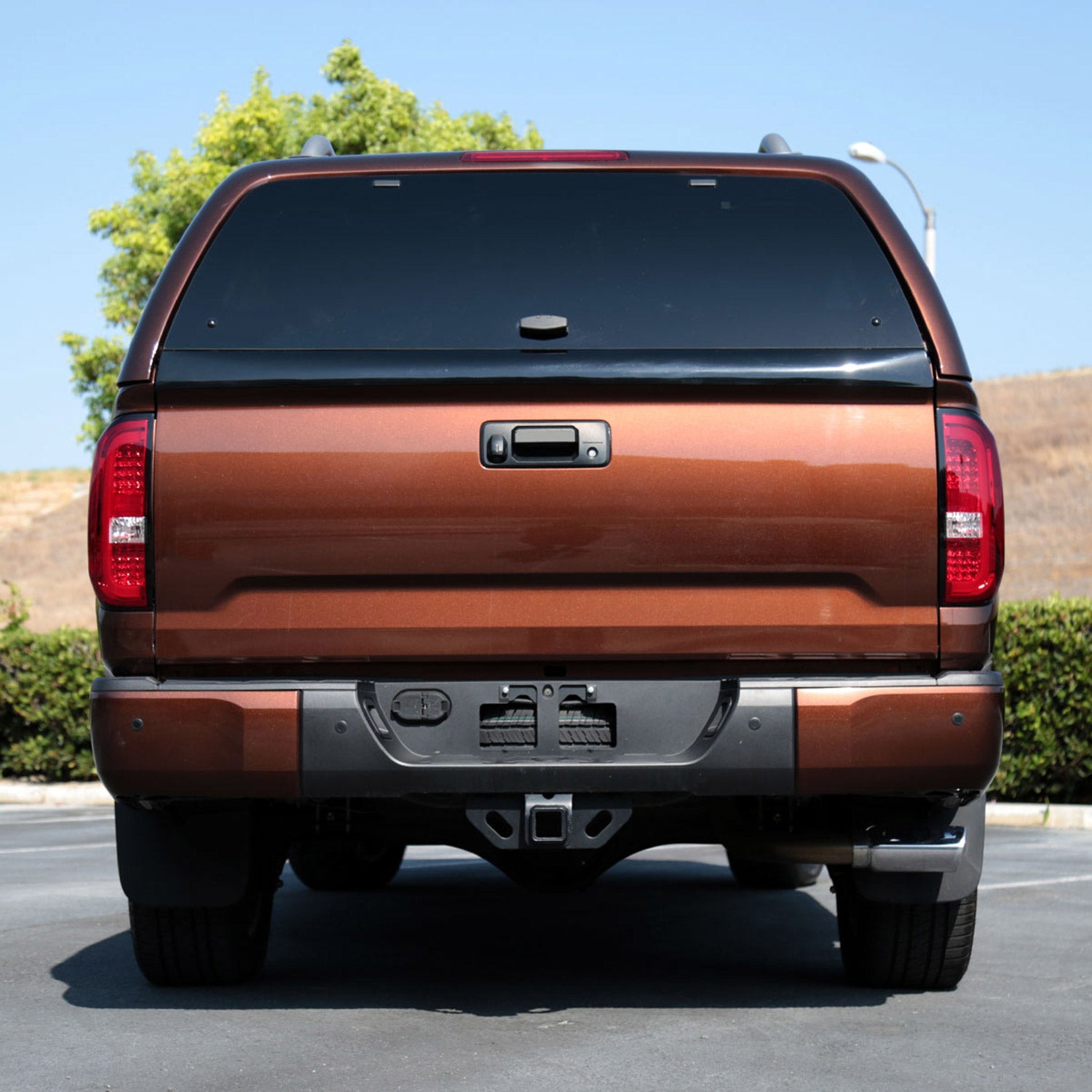 2014-2021 Toyota Tundra Sequential LED Tail Lights Chrome/Red Clear Lens