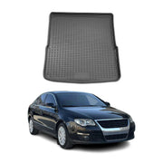 2006-2010 VW Passat B6 Cargo Liner Trunk Mat All Weather Black