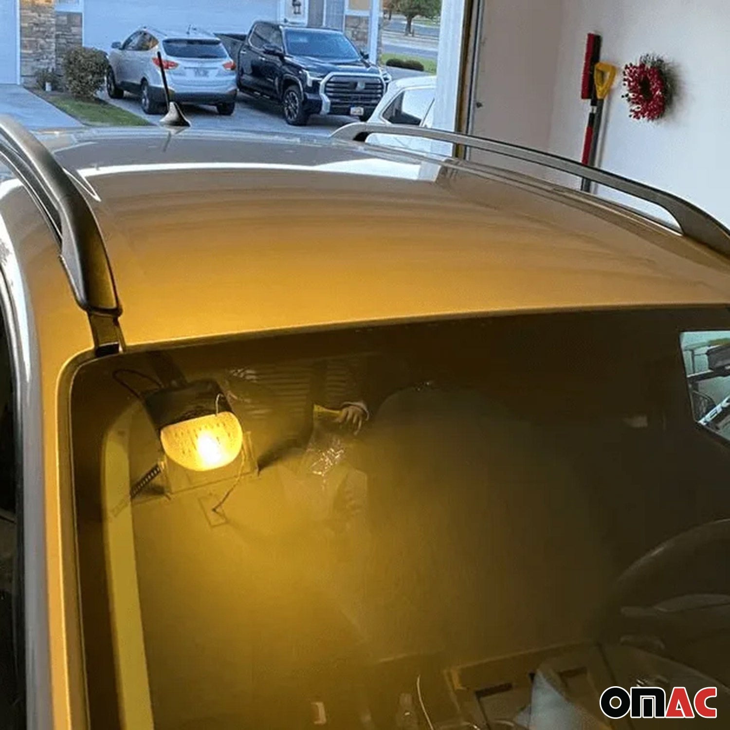 2008-2014 Hyundai i20 Roof Rack Rails Side Rails Aluminium Black 2 Pcs