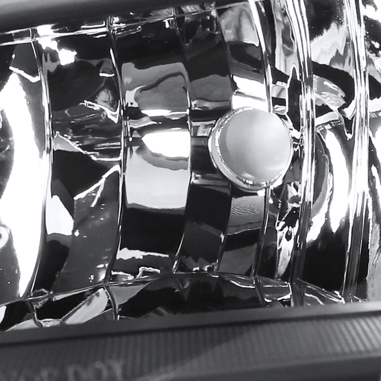 2015-2017 Toyota Camry Projector Headlights Amber Reflectors Matt Black/Clear