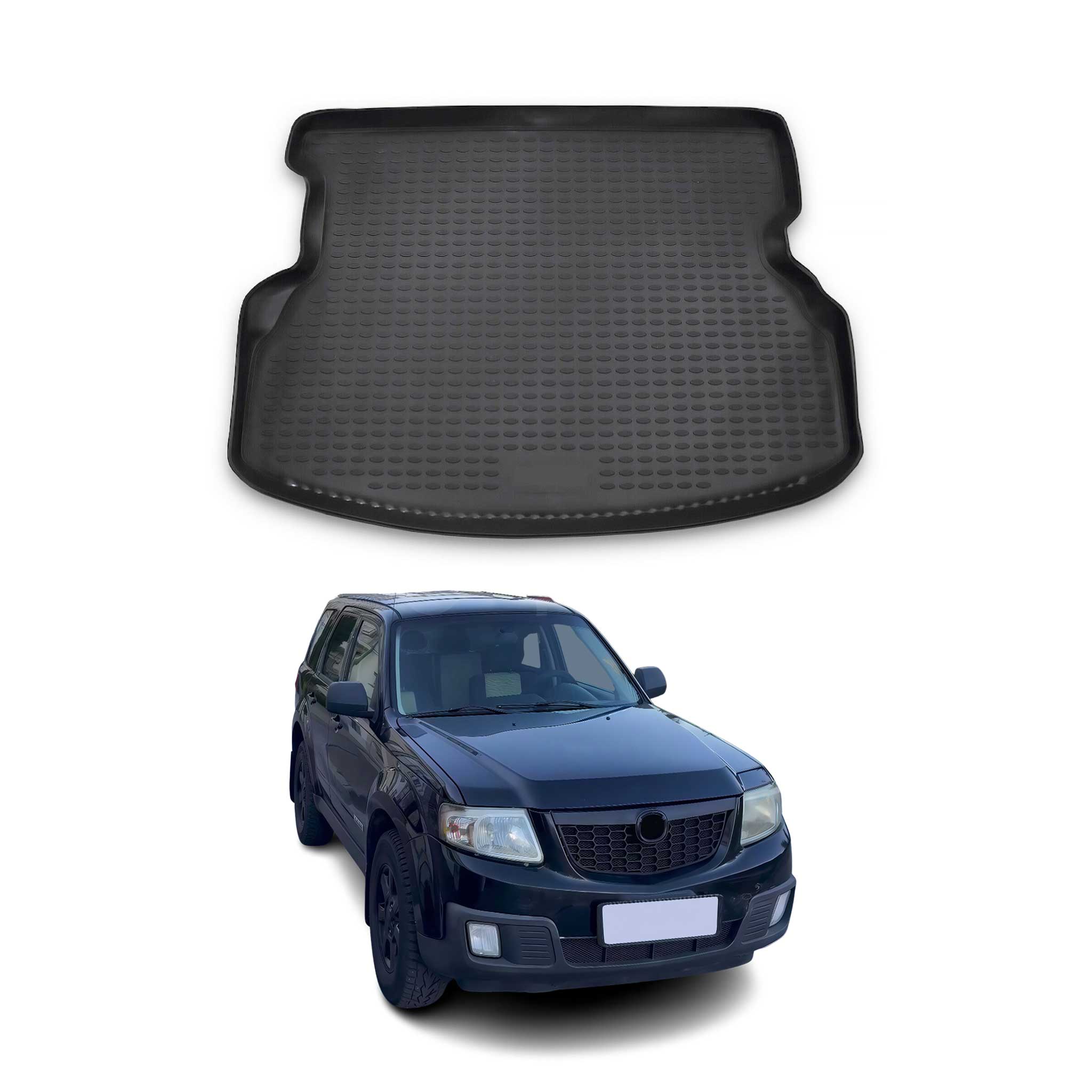 2008-2011 Mazda Tribute Cargo Liner Trunk Mat All Weather Black