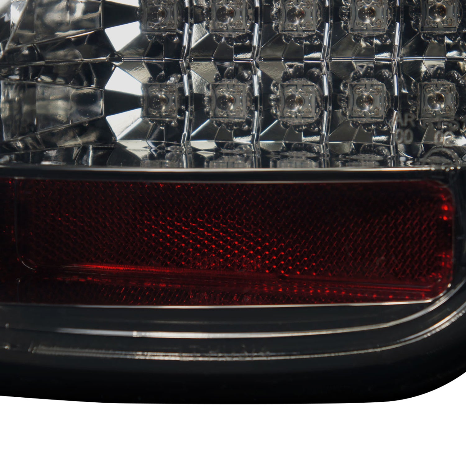 2005-2006 Mini Cooper S LED Tail Lights Chrome Housing/Smoke Lens